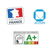 Planodis - Certifications Made in France - A+ - ACERMI